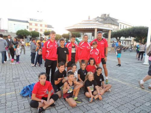 As Balas femininas das Escolas impoñense en todas as carreiras de menores na II Noctura do San Ramón de Villalba!!!